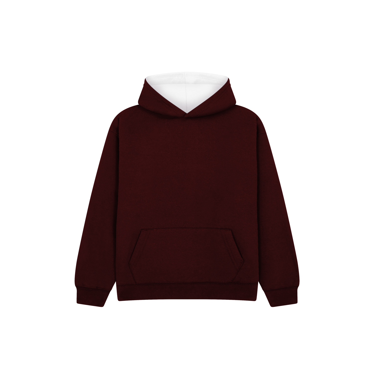 Burgundy / Ecru