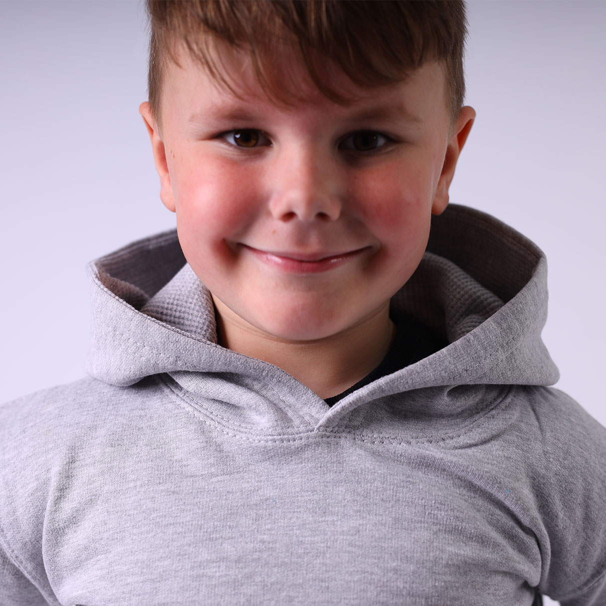 CR02K_v2 Grey Boy Close Up Front